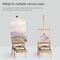 ARTIFY Large Wooden H-Frame Studio Easel with Artist Storage Drawer and Shelf, Sturdy Beechwood Canvas Holder Stand, Adjustable to 75" High